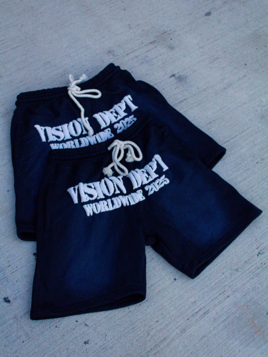 “VSN DEPT” SHORTS BLACK